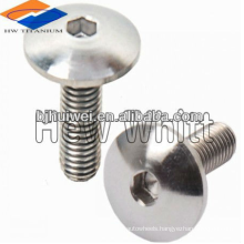 button headTitanium screws